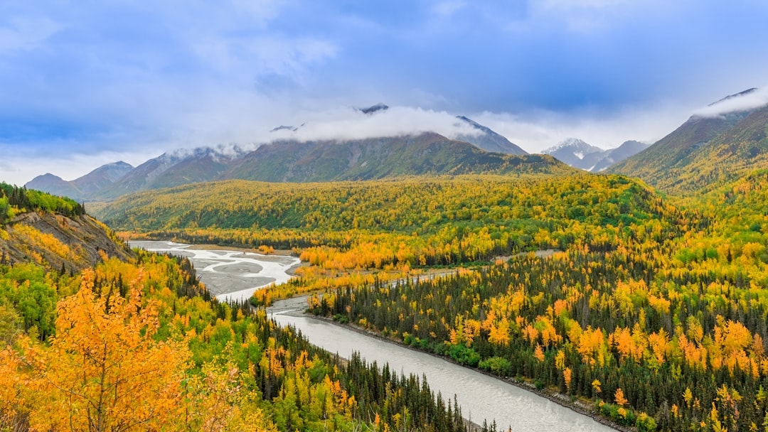 Aerial view of Anchorage, Alaska