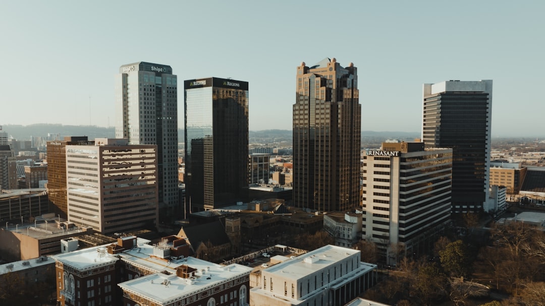 Aerial view of Birmingham, Alabama