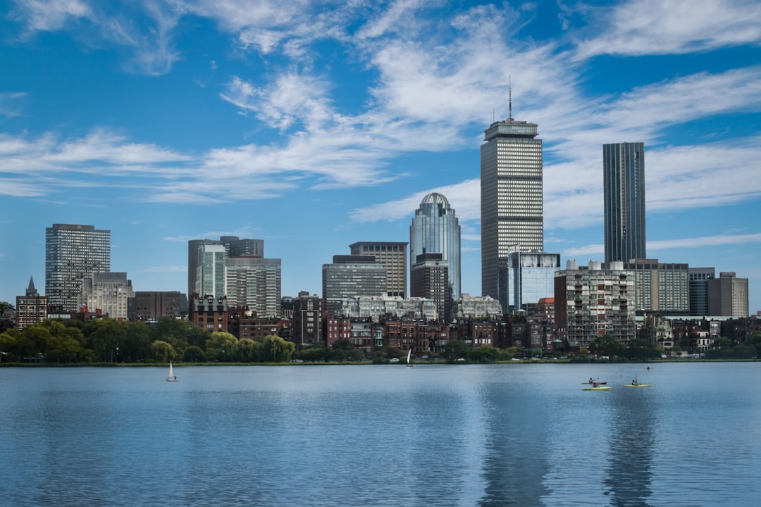 Aerial view of Cambridge, Massachusetts