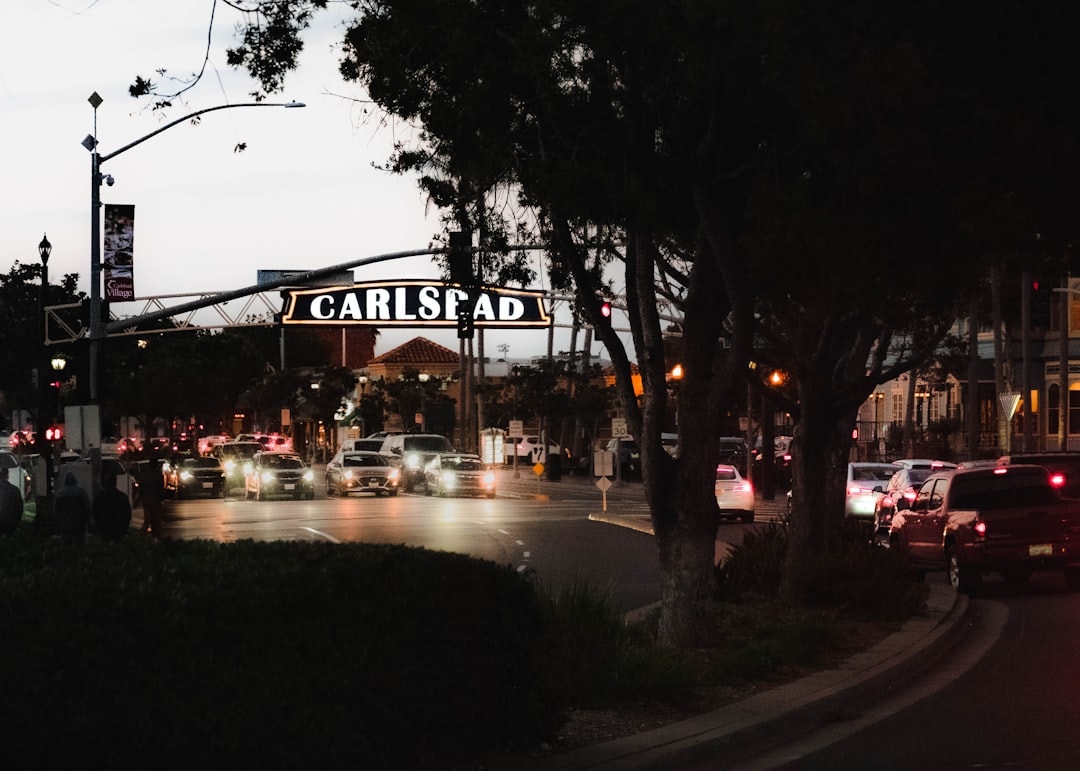 Aerial view of Carlsbad, California