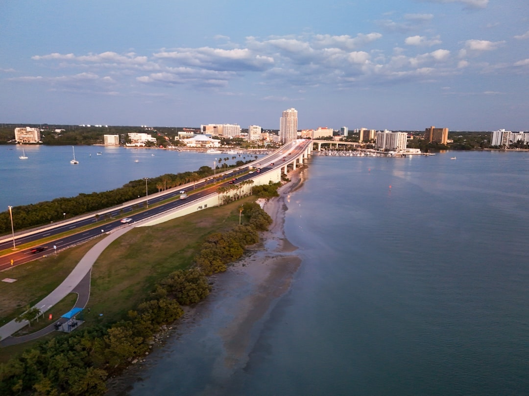 Aerial view of Clearwater, Florida