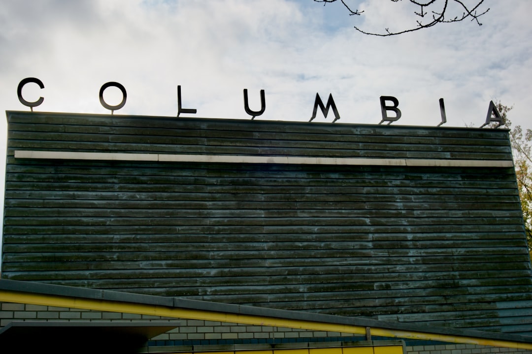 Aerial view of Columbia, Missouri