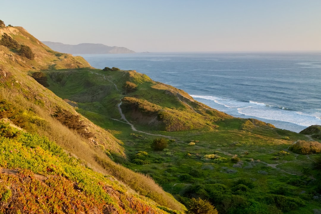 Aerial view of Daly City, California