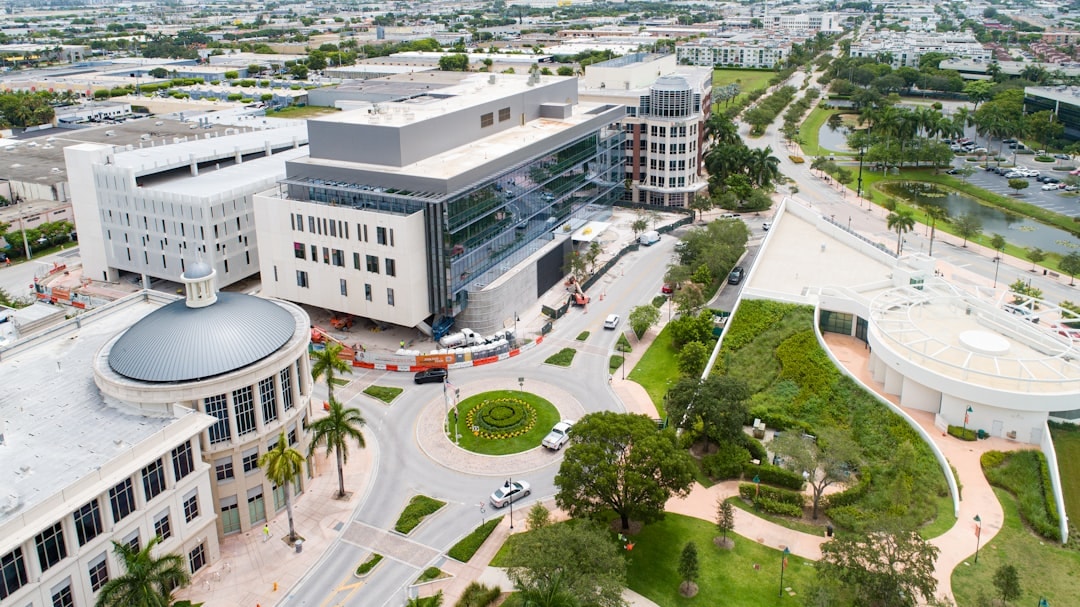 Aerial view of Doral, Florida