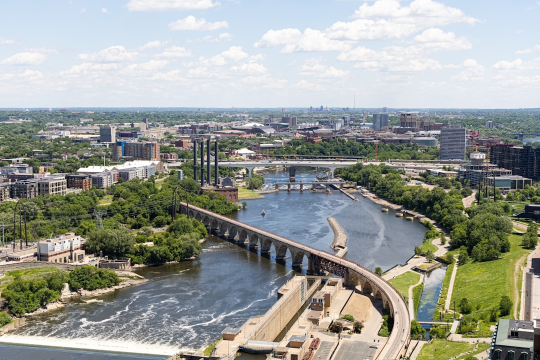 Aerial view of Edina, Minnesota