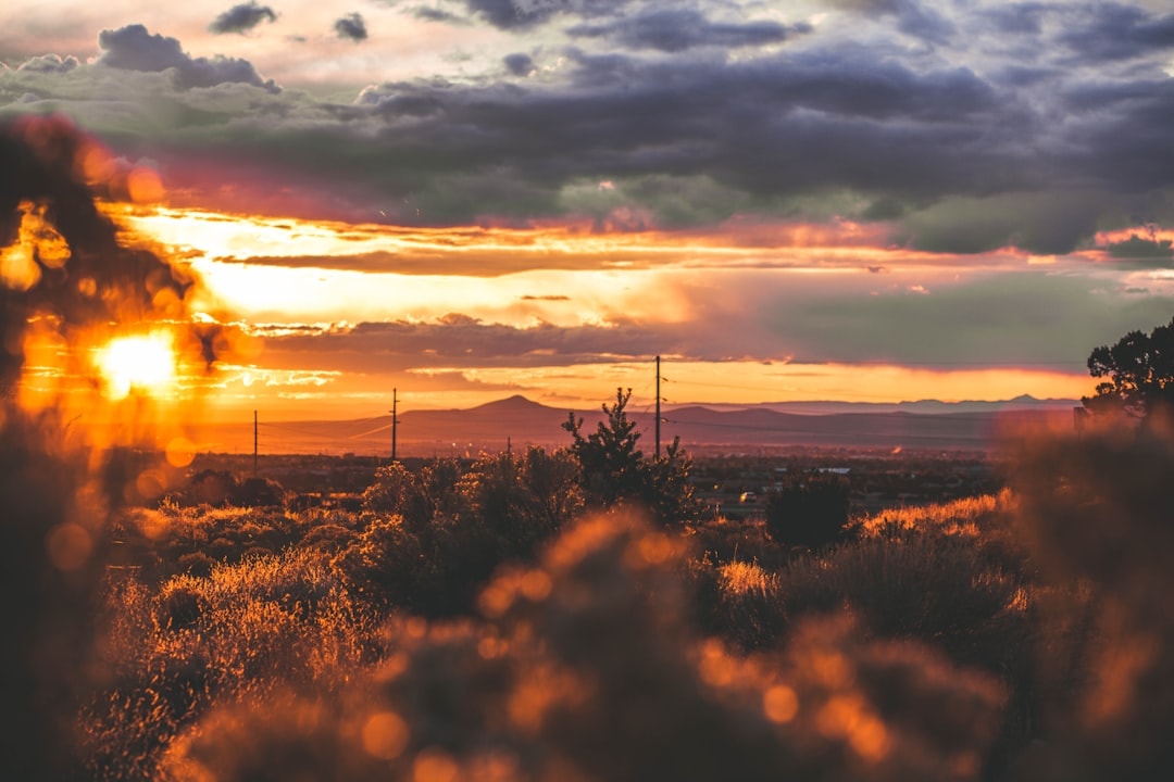Aerial view of Enchanted Hills, New Mexico
