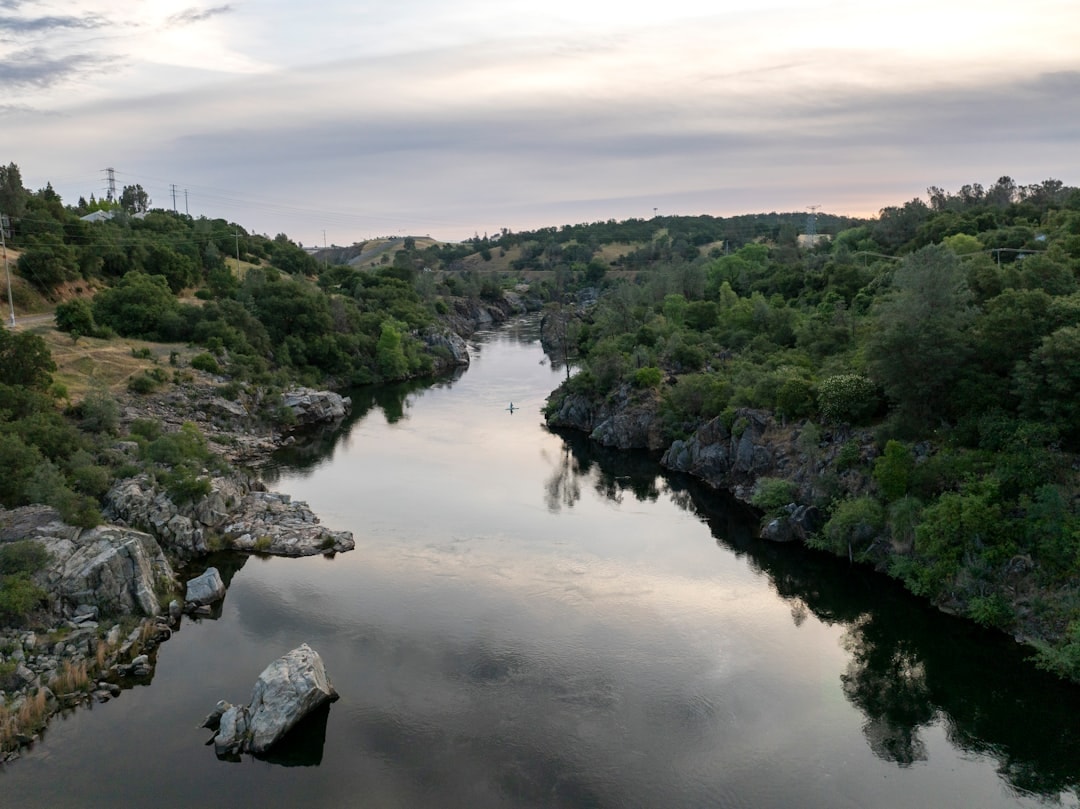 Aerial view of Folsom, California