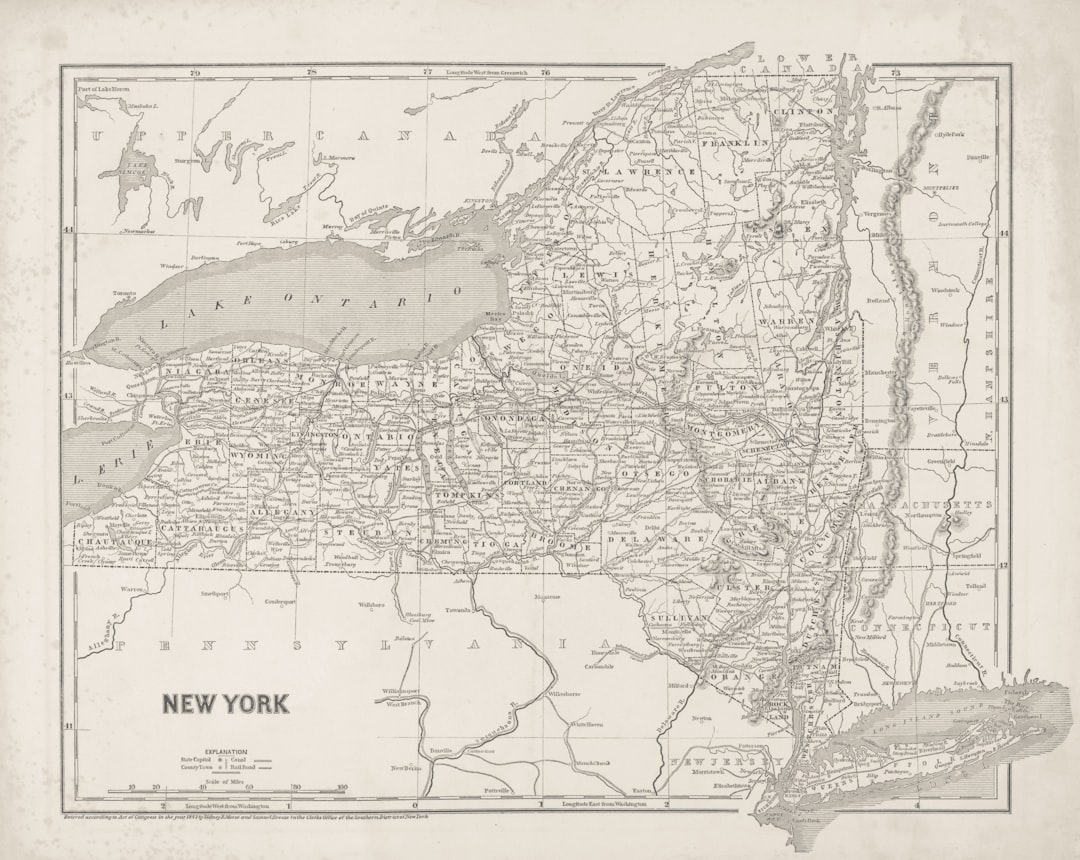 Aerial view of Fordham, New York