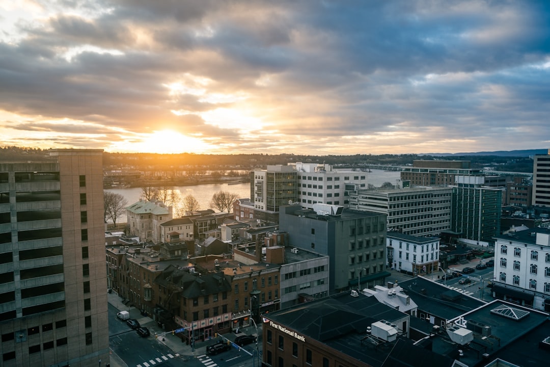Aerial view of Harrisburg, Pennsylvania