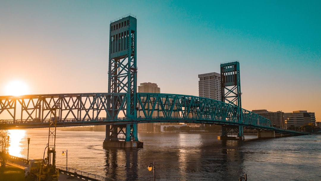 Aerial view of Jacksonville, Florida