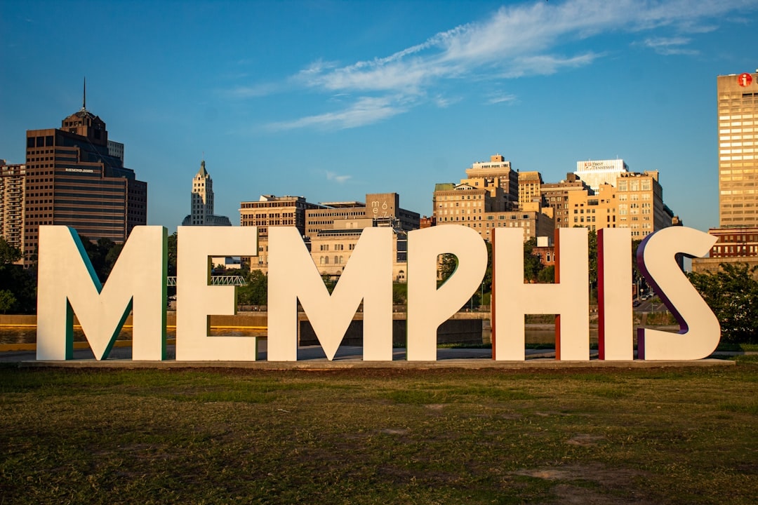 Aerial view of Memphis, Tennessee