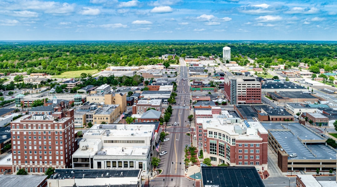 Aerial view of Missouri City, Texas