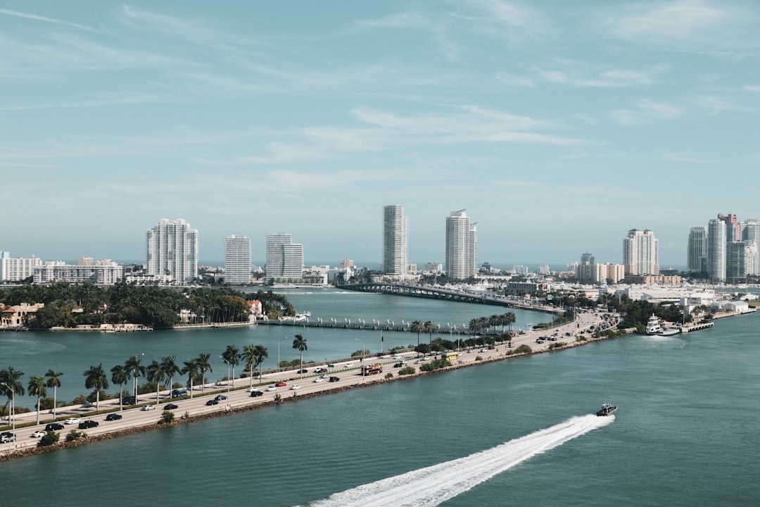 Aerial view of Palm Coast, Florida