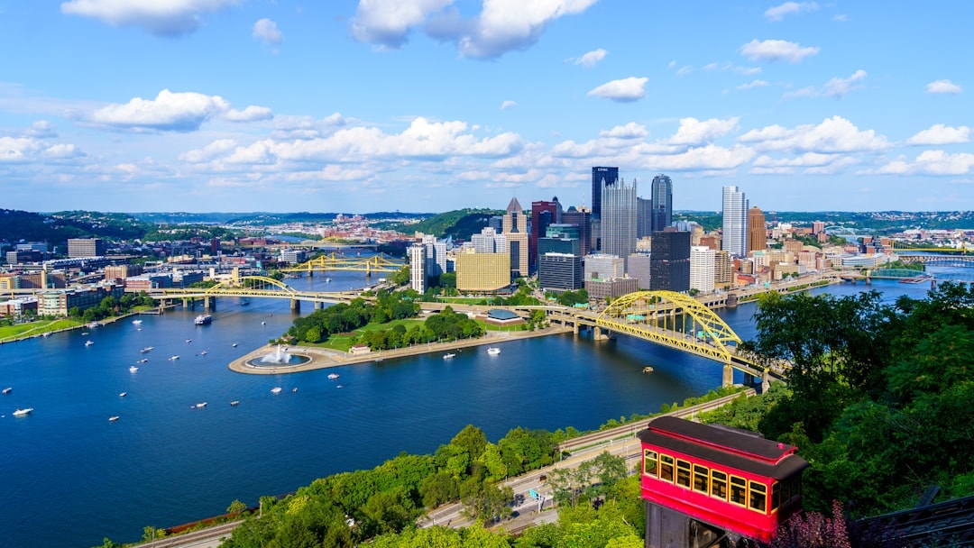 Aerial view of Pittsburgh, Pennsylvania