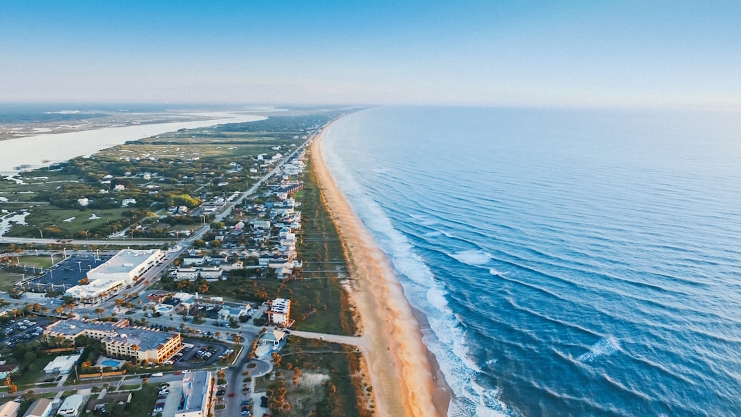 Aerial view of Port Saint Lucie, Florida