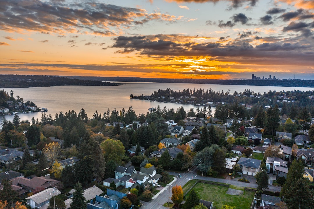Aerial view of Richland, Washington