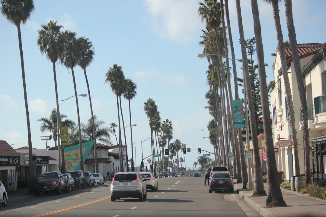 Aerial view of San Clemente, California