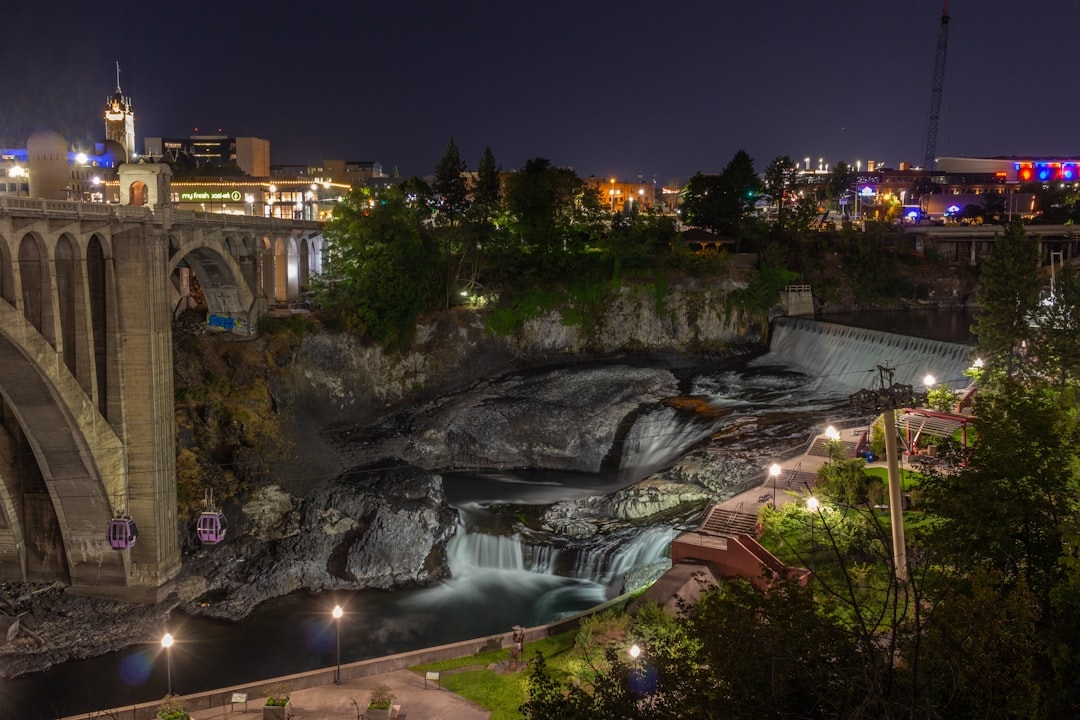 Aerial view of Spokane Valley, Washington