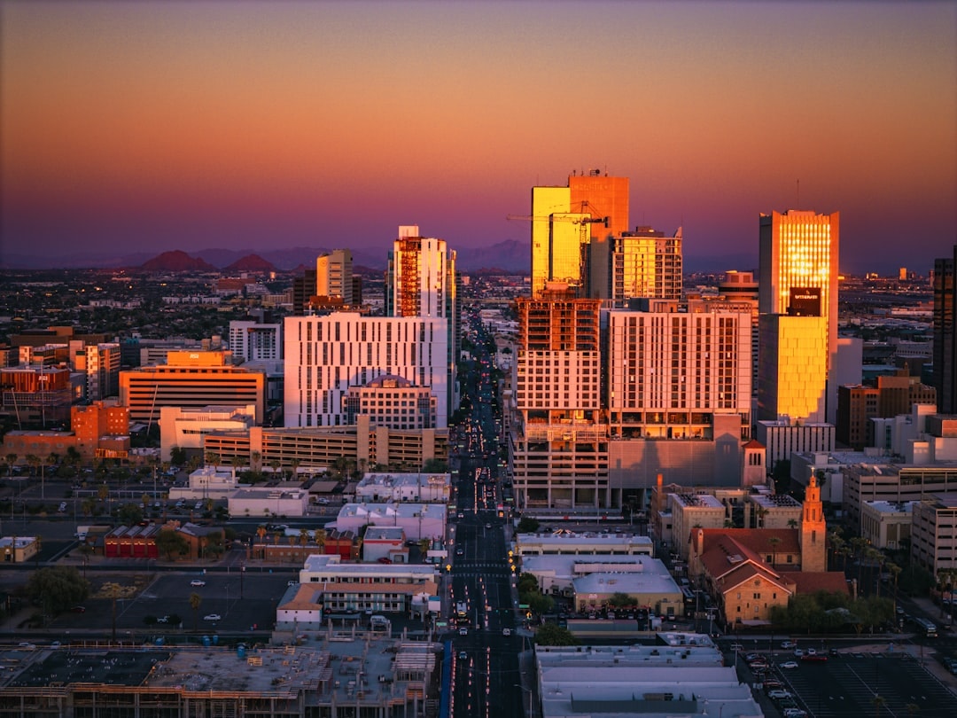 Aerial view of Surprise, Arizona