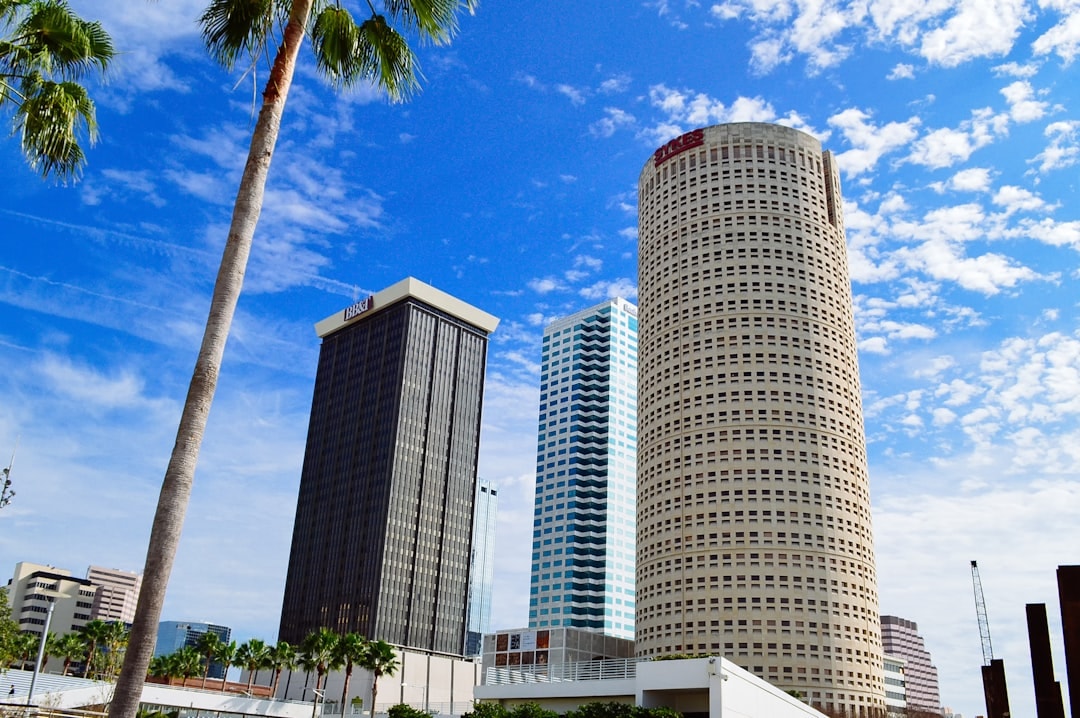 Aerial view of Tampa, Florida