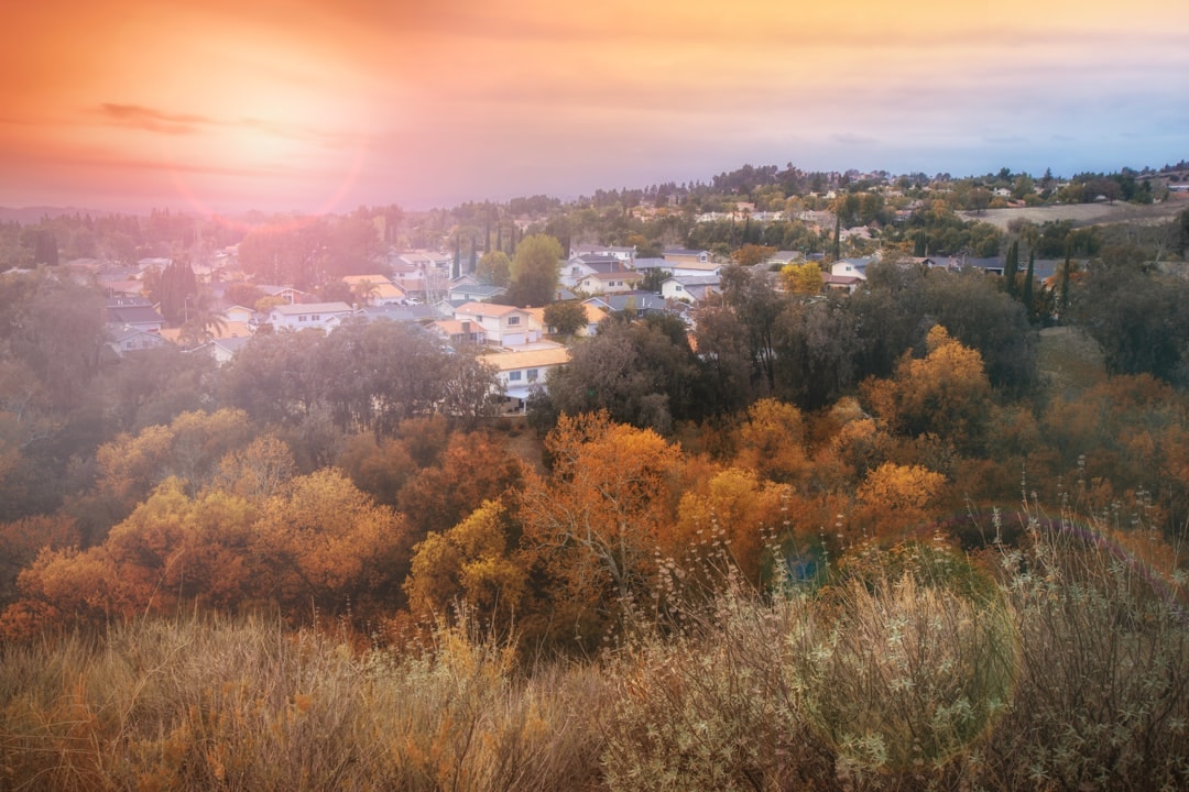 Aerial view of Thousand Oaks, California