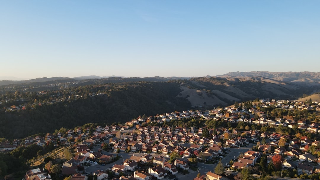 Aerial view of Valley Glen, California