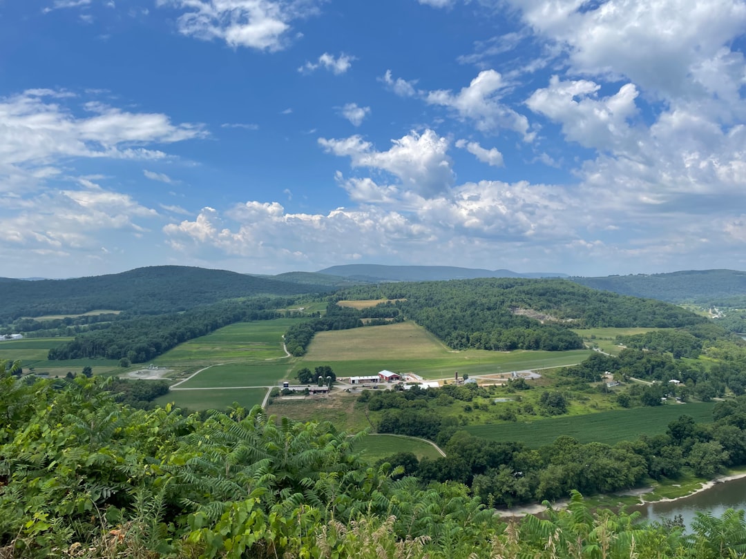 Aerial view of Whitman, Pennsylvania